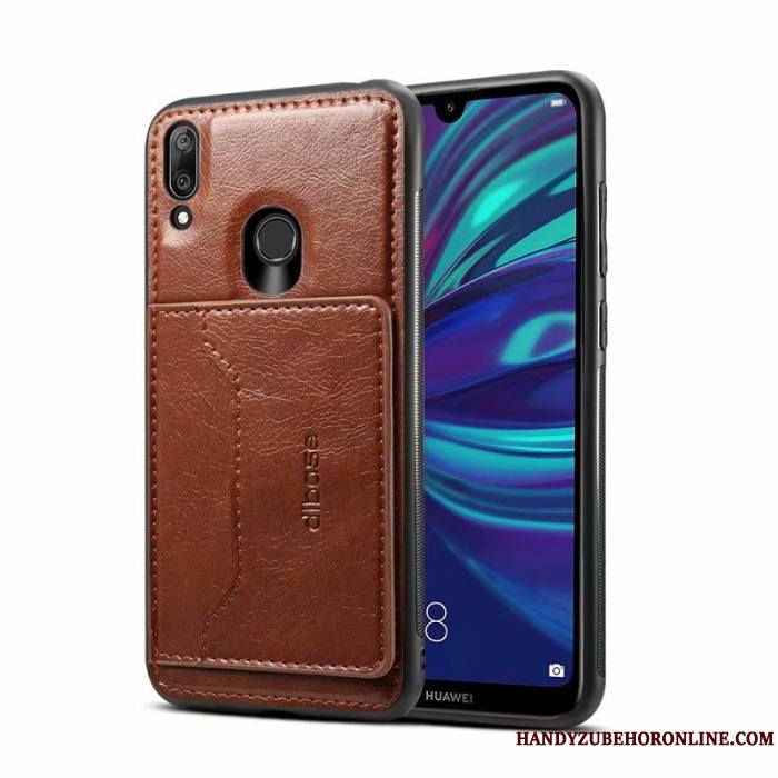 Huawei Y7 2019 Clair Étui Coque De Téléphone Protection Housse