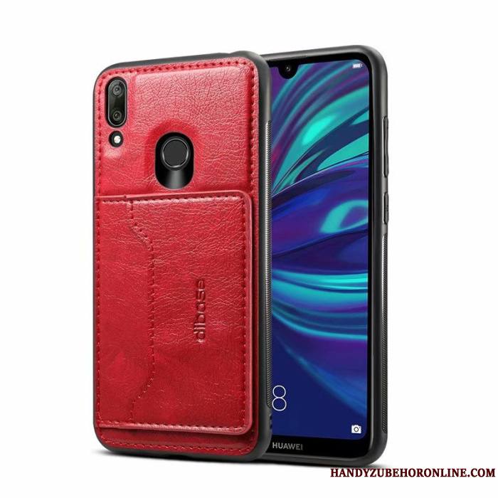 Huawei Y7 2019 Clair Étui Coque De Téléphone Protection Housse