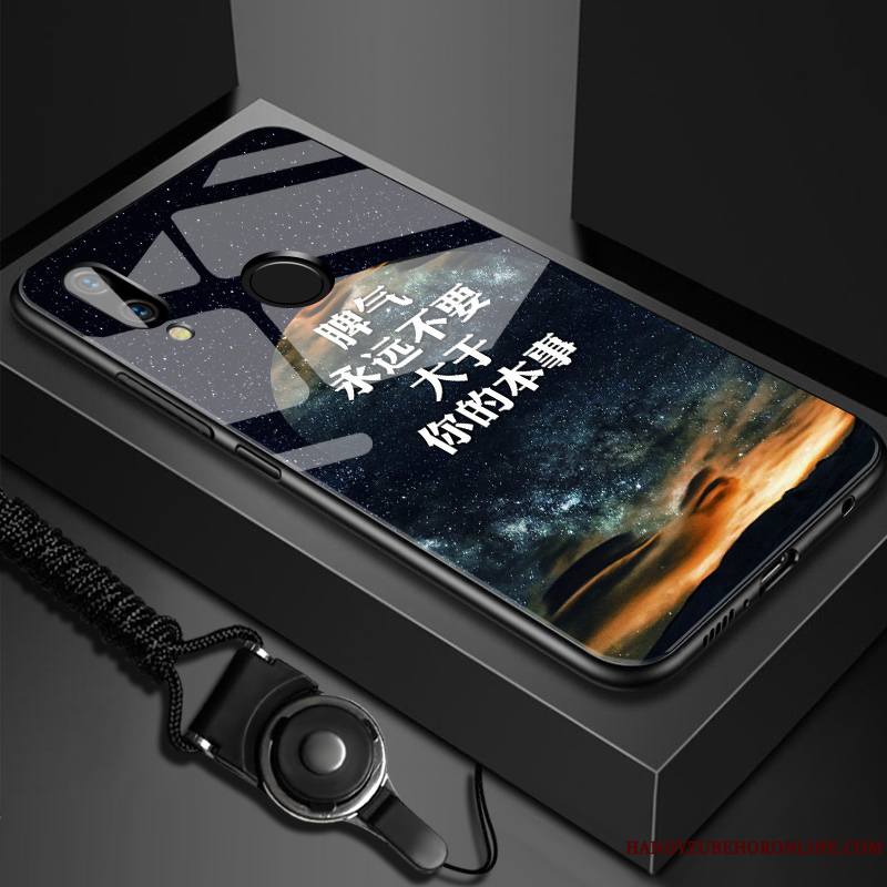 Huawei Y7 2019 Nouveau Miroir Tout Compris Silicone Luxe Incassable Coque De Téléphone