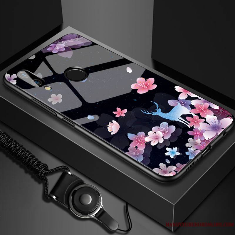Huawei Y7 2019 Nouveau Miroir Tout Compris Silicone Luxe Incassable Coque De Téléphone