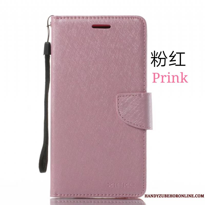 Huawei Y7 2019 Rose Portefeuille Coque De Téléphone Business Housse