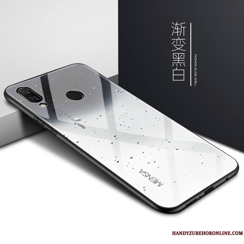 Huawei Y7 2019 Simple Tout Compris Nouveau Protection Coque De Téléphone Incassable Bleu