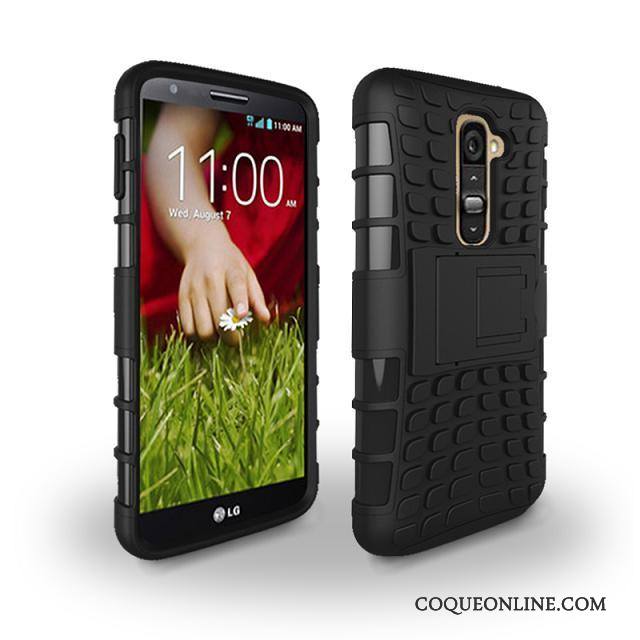 Lg G2 Fluide Doux Protection Support Armure Coque De Téléphone Téléphone Portable Étui