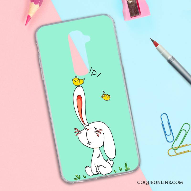 Lg G2 Incassable Coque Dessin Animé Charmant Rose Étui De Téléphone