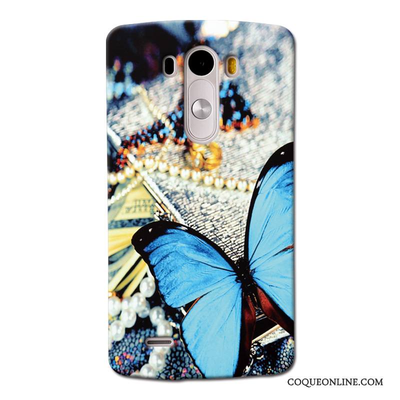 Lg G3 Coque De Téléphone Nouveau Délavé En Daim Jaune Peinture Téléphone Portable