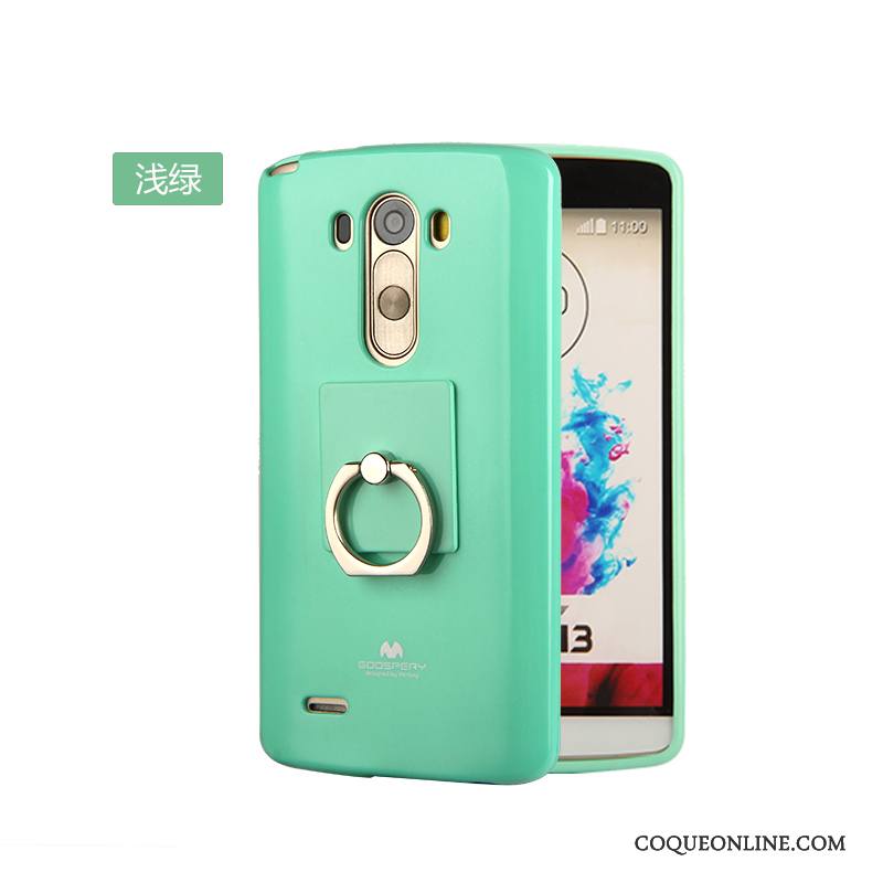 Lg G3 Silicone Vert Étui Fluide Doux Coque Protection Très Mince