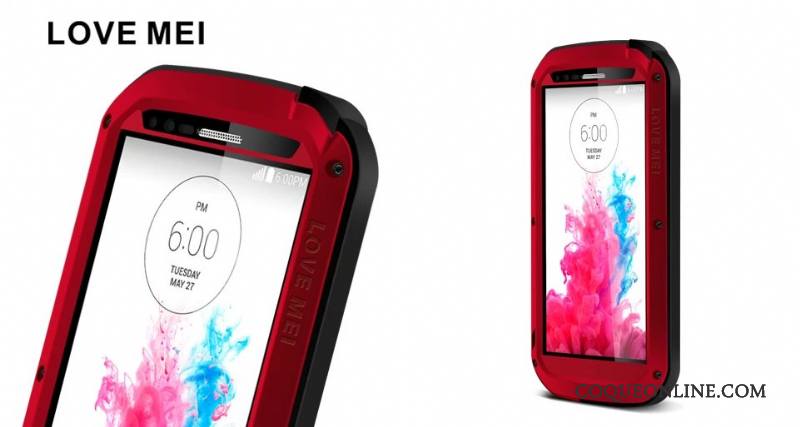 Lg G3 Verre Trempé Protection Étui Incassable Silicone Coque De Téléphone