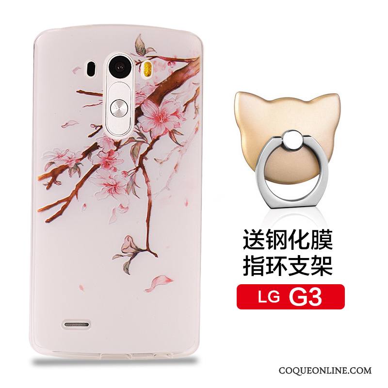 Lg G3 Étui Fluide Doux Incassable Protection Téléphone Portable Coque En Silicone De Téléphone