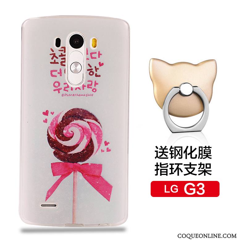 Lg G3 Étui Fluide Doux Incassable Protection Téléphone Portable Coque En Silicone De Téléphone