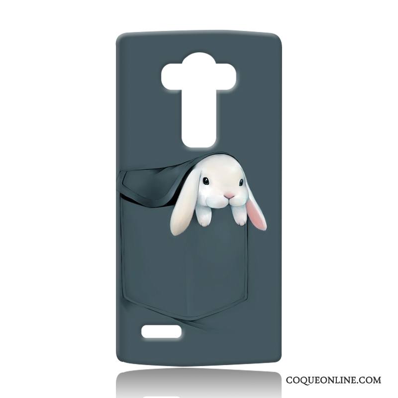 Lg G4 Bleu Légère Étui Fluide Doux Protection Coque De Téléphone Difficile