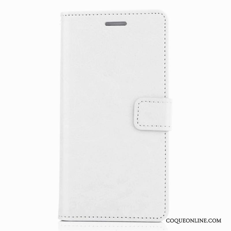 Lg G4 Coque Protection Étui En Cuir Téléphone Portable Noir Support