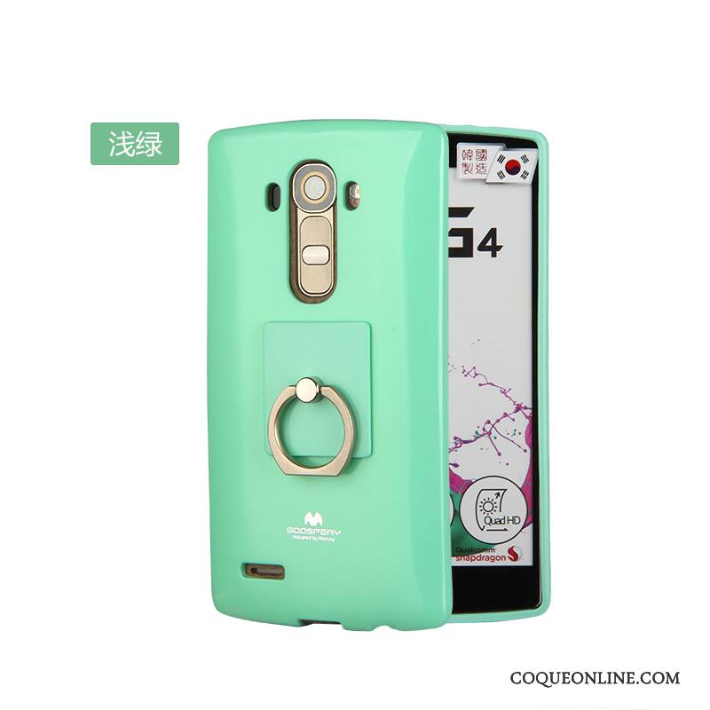 Lg G4 Silicone Coque De Téléphone Vert Fluide Doux Étui Tout Compris Très Mince