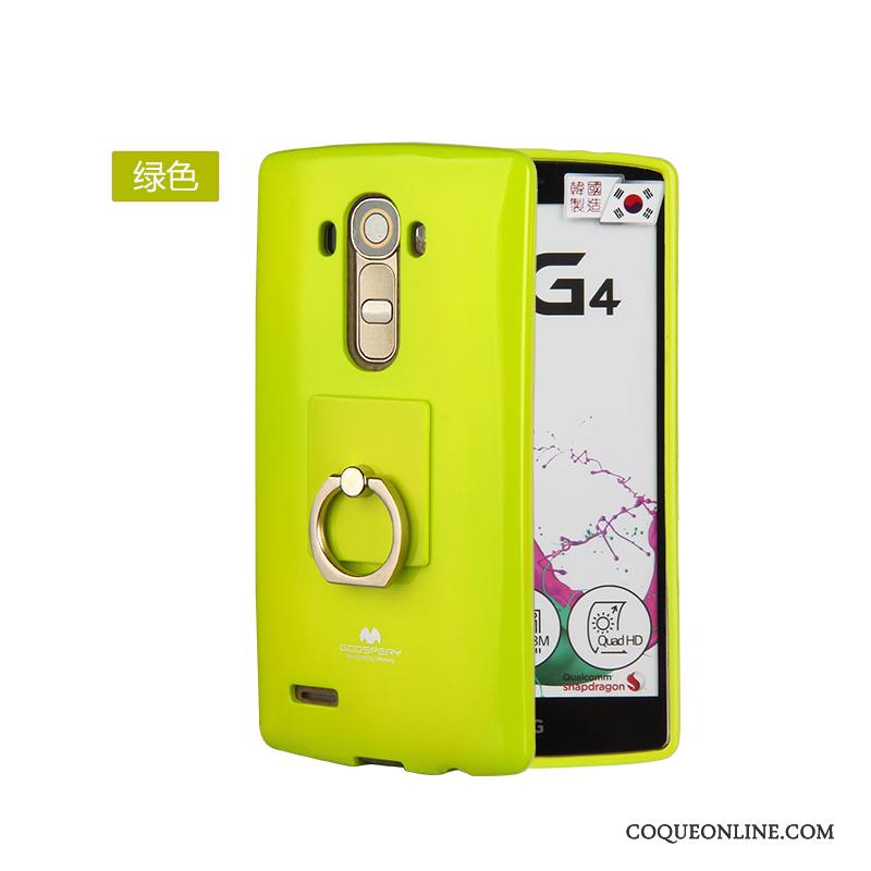 Lg G4 Silicone Coque De Téléphone Vert Fluide Doux Étui Tout Compris Très Mince