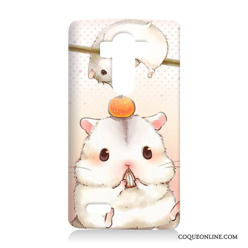 Lg G4 Silicone Incassable Coque Gaufrage Étui Protection Dessin Animé