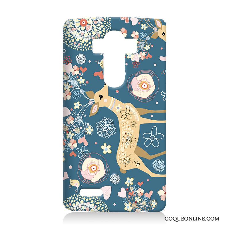 Lg G4 Silicone Incassable Coque Gaufrage Étui Protection Dessin Animé