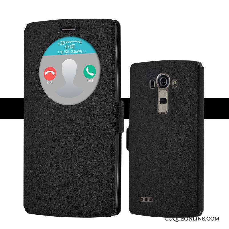 Lg G4 Téléphone Portable Coque Étui Protection De Téléphone Étui En Cuir Rose