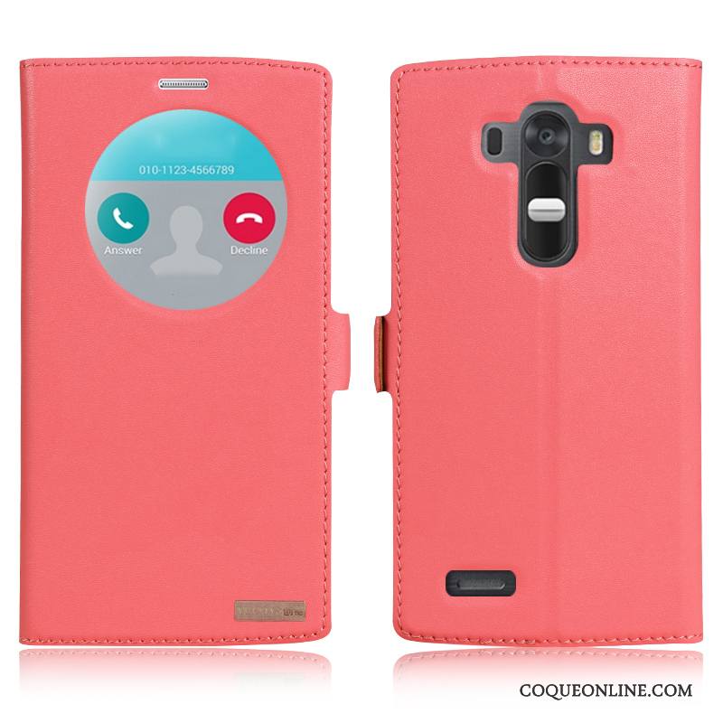 Lg G4 Vert Foncé Étui En Cuir Téléphone Portable Protection Coque De Téléphone Cuir Véritable