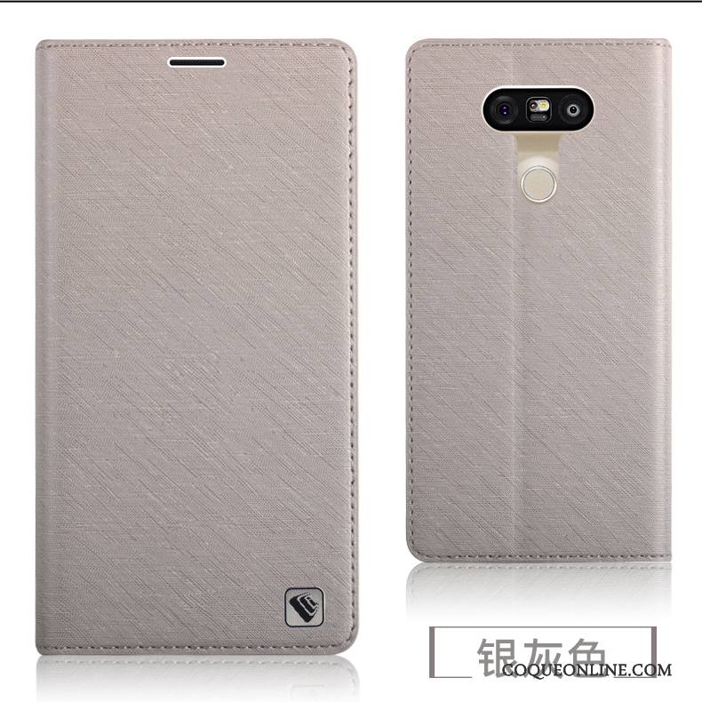 Lg G5 Couvercle Arrière Étui Tout Compris Protection Étui En Cuir Coque Fluide Doux