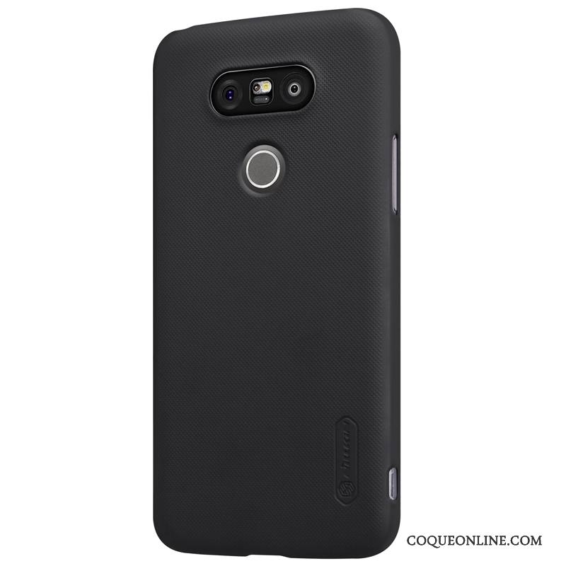 Lg G5 Protection Coque De Téléphone Étui Téléphone Portable Or Rose Délavé En Daim