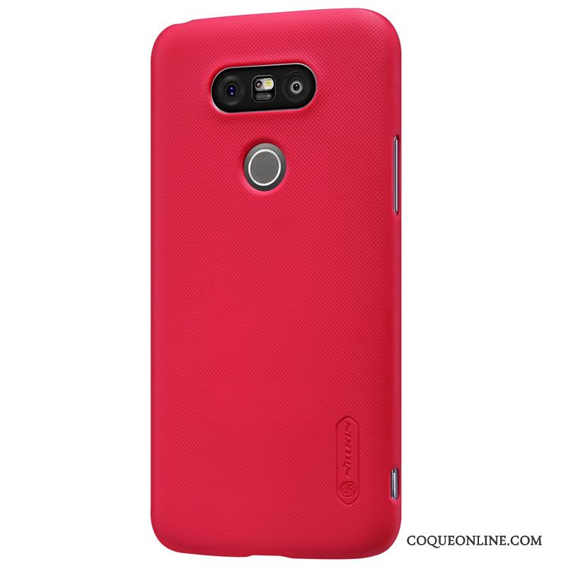 Lg G5 Protection Coque De Téléphone Étui Téléphone Portable Or Rose Délavé En Daim