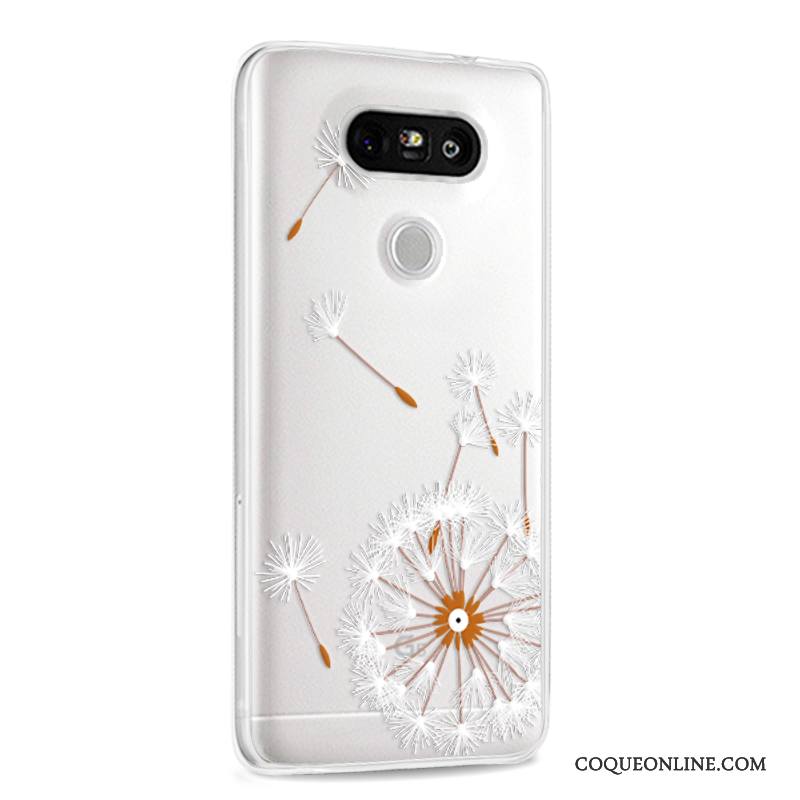 Lg G5 Protection Jaune Coque De Téléphone Silicone Légère Créatif Étui