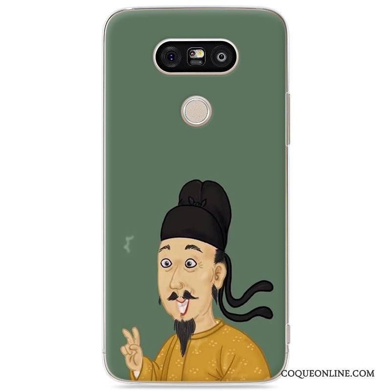 Lg G5 Protection Peinture Coque Personnalité Tendance Vert Difficile