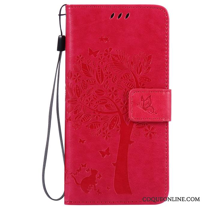 Lg G5 Téléphone Portable Étui En Cuir Fluide Doux Coque De Téléphone Clamshell Incassable Rose