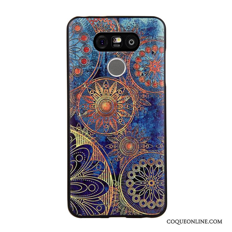 Lg G6 Coque Protection Tout Compris Fluide Doux Étui Noir Silicone