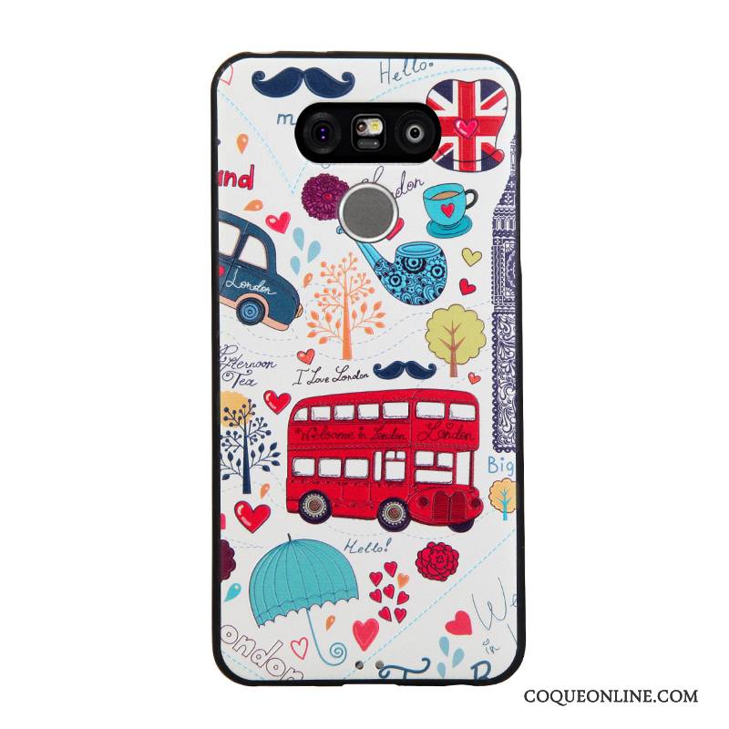 Lg G6 Coque Protection Tout Compris Fluide Doux Étui Noir Silicone