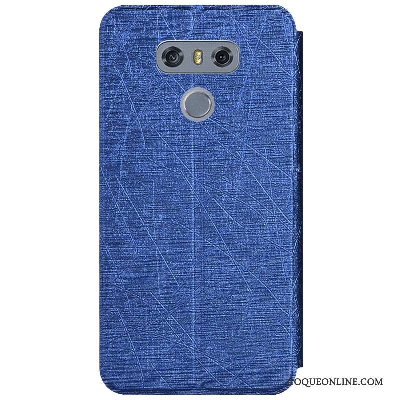 Lg G6 Protection Incassable Support Coque De Téléphone Couleur Rouge Étui