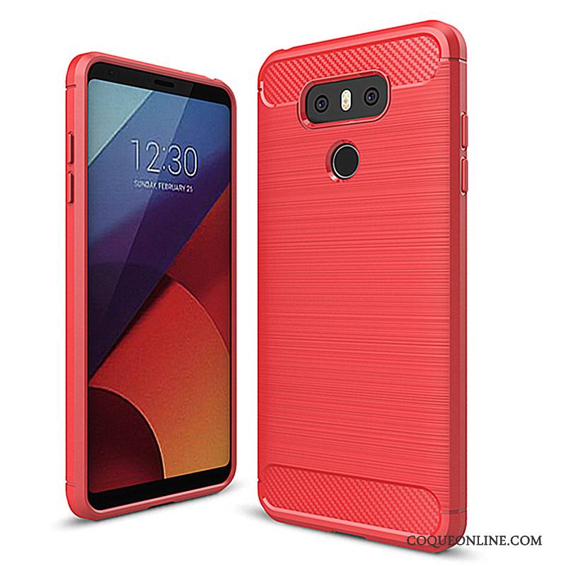 Lg G6 Protection Rouge Personnalité Silicone Téléphone Portable Bleu Coque De Téléphone