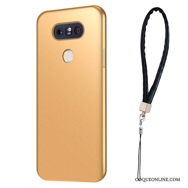Lg G6 Silicone Simple Incassable Coque De Téléphone Rouge Étui Protection
