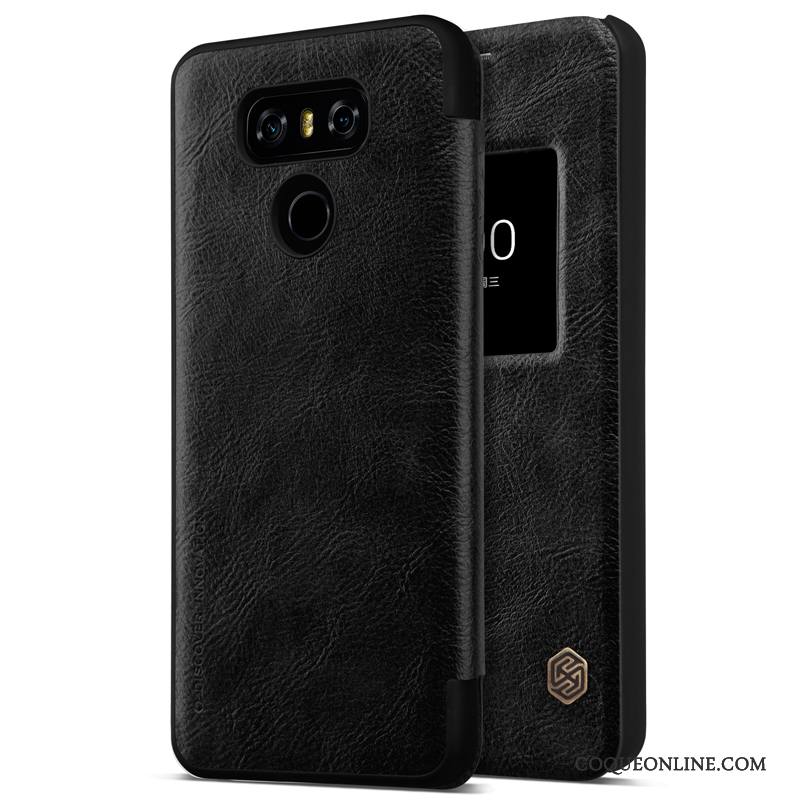 Lg G6 Étui En Cuir Coque Protection Incassable Téléphone Portable De Téléphone Housse