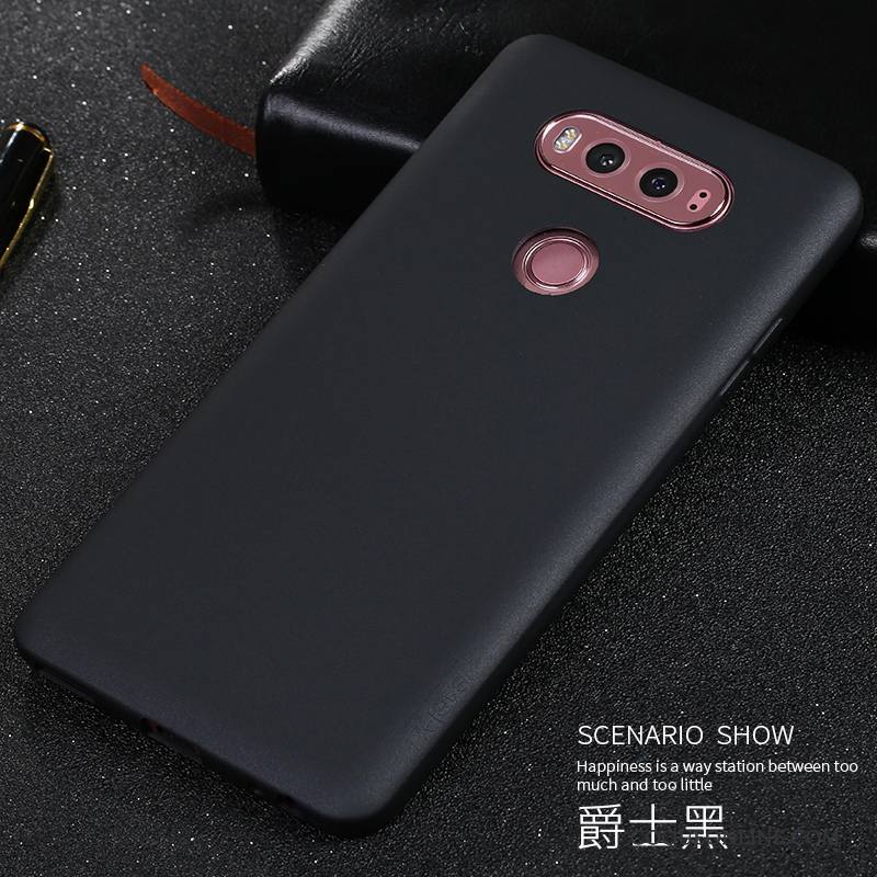 Lg G6 Étui Très Mince Vin Rouge Coque Fluide Doux De Téléphone Silicone