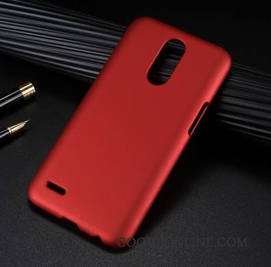 Lg K10 2017 Protection Rouge Incassable Très Mince Coque Tout Compris Étui