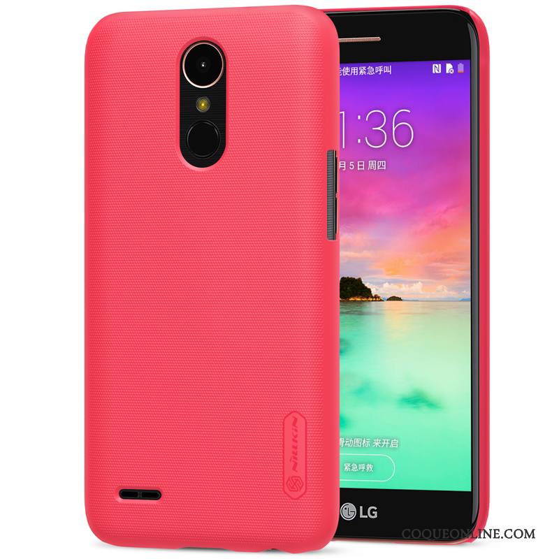 Lg K10 2017 Téléphone Portable Difficile Incassable Noir Protection Coque De Téléphone Étui