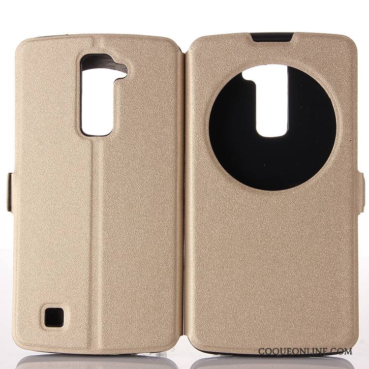 Lg K10 Housse Coque Étui Tout Compris Téléphone Portable Étui En Cuir De Téléphone