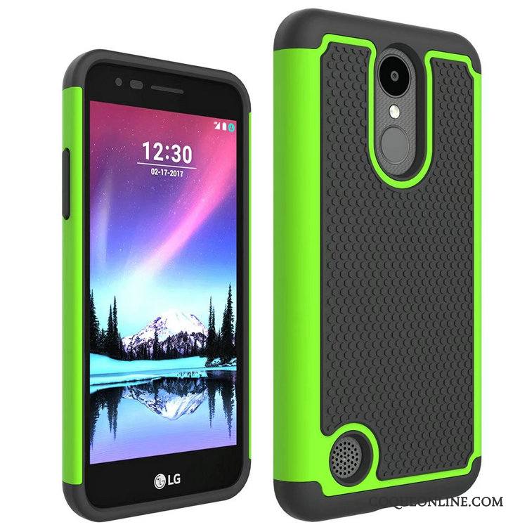 Lg K4 2017 Étui Modèle Fleurie Coque De Téléphone Protection Téléphone Portable Incassable Violet