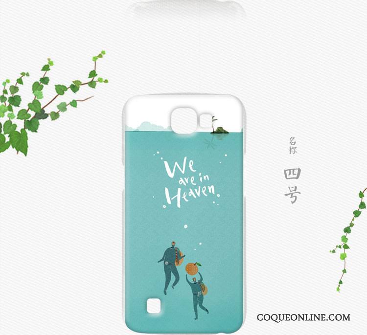 Lg K4 Coque Incassable Bleu Clair De Téléphone Étui Créatif Tendance