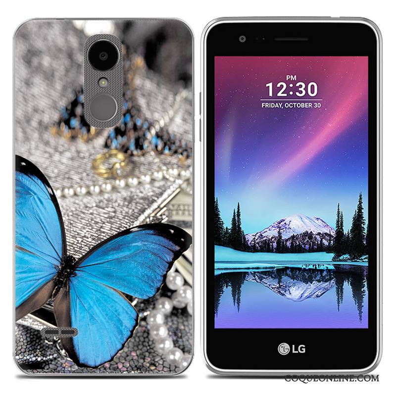 Lg K8 2017 Blanc Téléphone Portable Coque De Téléphone Nouveau Étui Tendance