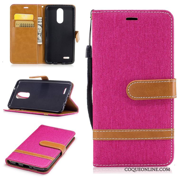 Lg K8 2017 Coque Art Carte Simple Incassable Étui Housse Silicone