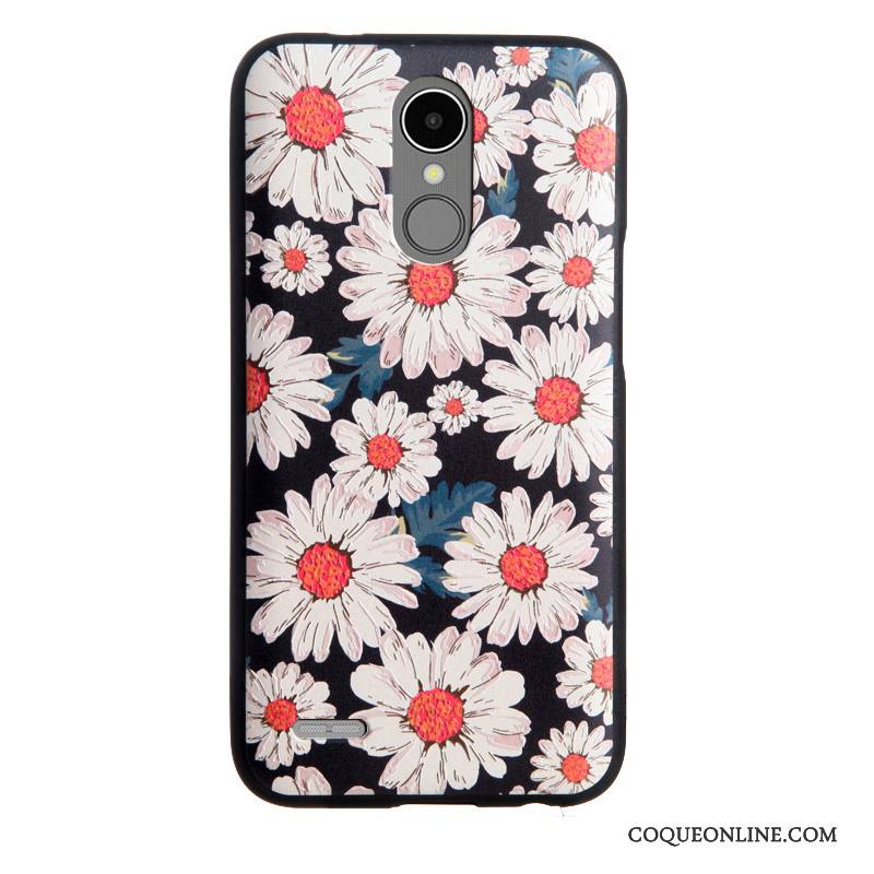 Lg K8 2017 Coque De Téléphone Créatif Incassable Gaufrage Multicolore Fluide Doux Tout Compris