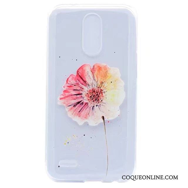 Lg K8 2017 Fluide Doux Coque Protection Bleu Clair De Téléphone Étui Tout Compris