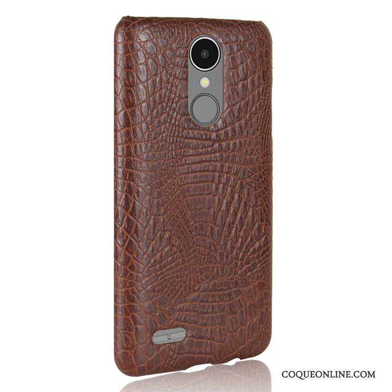 Lg K8 2017 Incassable Créatif Coque De Téléphone Protection Difficile Bleu Marin Crocodile Modèle