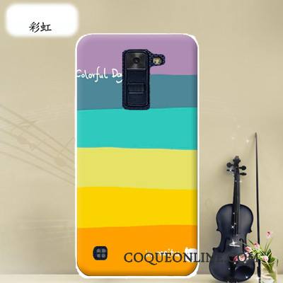 Lg K8 Multicolore Tendance Coque De Téléphone Peinture Protection Personnalité Silicone