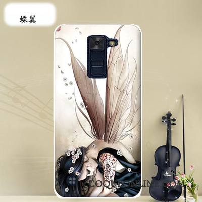 Lg K8 Multicolore Tendance Coque De Téléphone Peinture Protection Personnalité Silicone