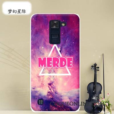 Lg K8 Multicolore Tendance Coque De Téléphone Peinture Protection Personnalité Silicone