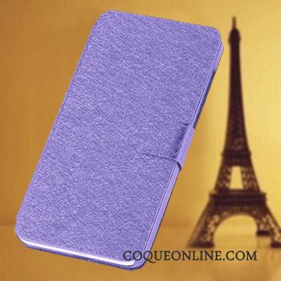 Lg K8 Silicone Téléphone Portable Housse Violet Étui En Cuir Protection Coque De Téléphone