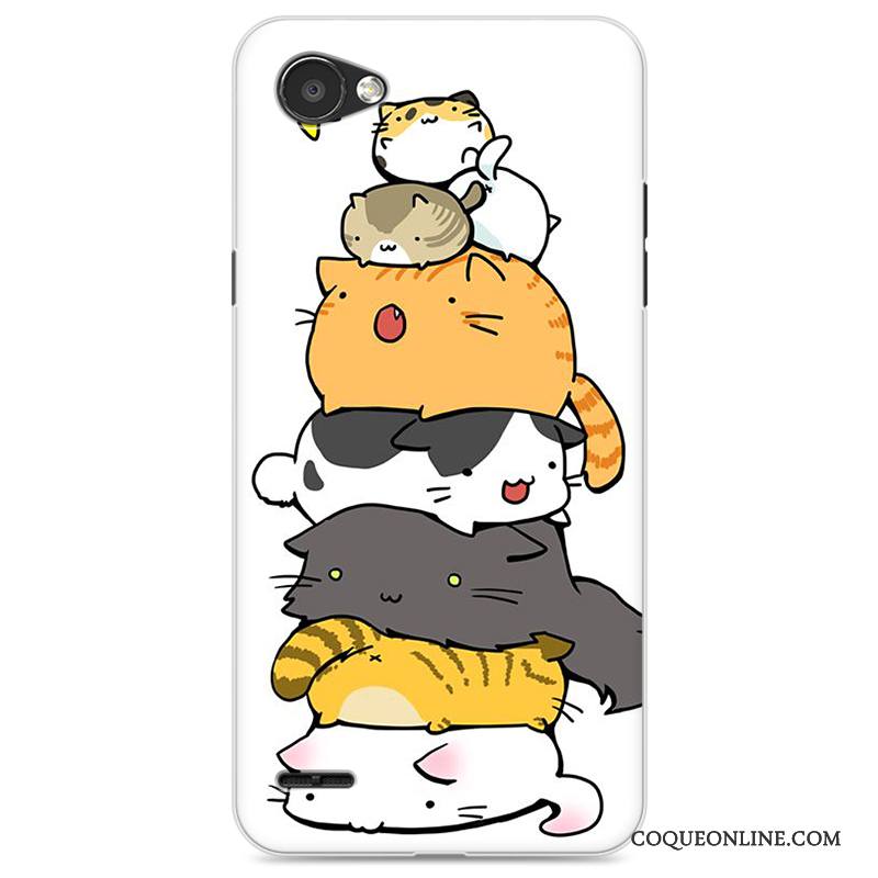 Lg Q6 Coque De Téléphone Téléphone Portable Charmant Tout Compris Silicone Étui Dessin Animé