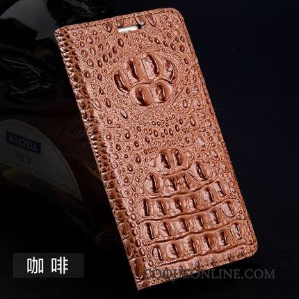 Lg Q6 Coque Incassable Tout Compris Étui Housse Étui En Cuir Luxe Cuir Véritable